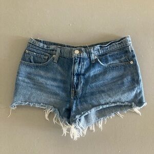 Luck Brand High waisted jean shorts